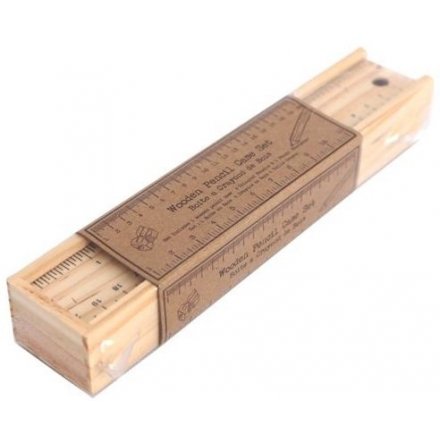 Wooden Pencil Case Set