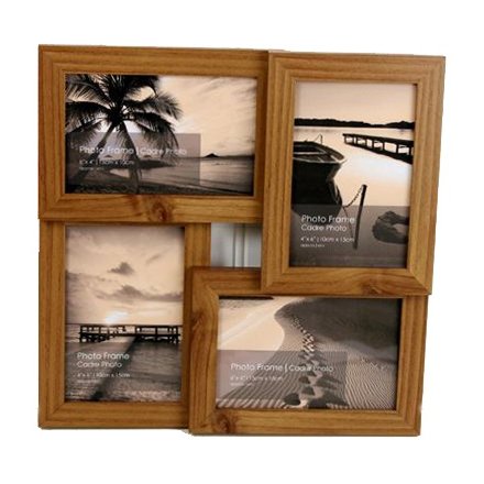 Wooden Multi-Photo Frame