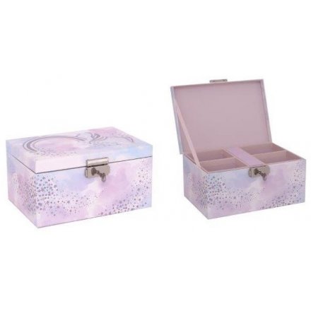 Pink Unicorn Jewellery Box