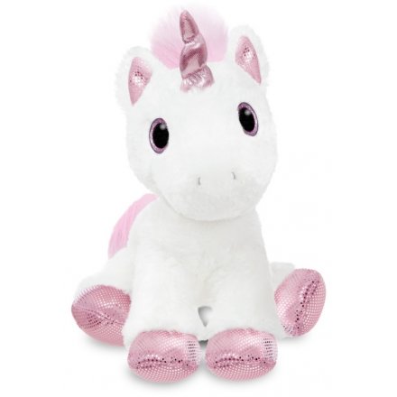  Add a magical touch to your little ones play time with this super soft and snuggly Princess Unicorn 