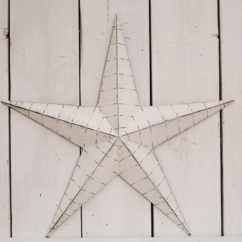 Metal Barn Star Extra Large 73.5cm 37525 Homeware / Decorative