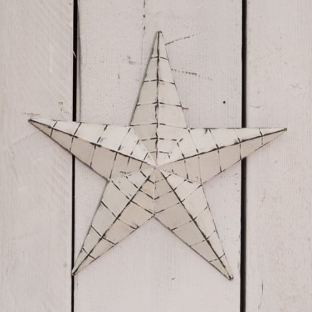 Medium Metal Barn Star, 34cm