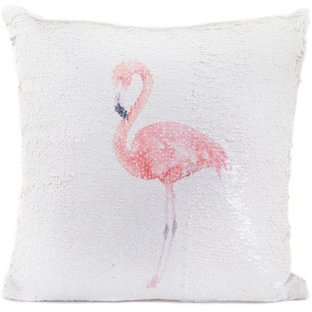  Add a glitzy sparkle touch to your home with this chic sequin cushion 