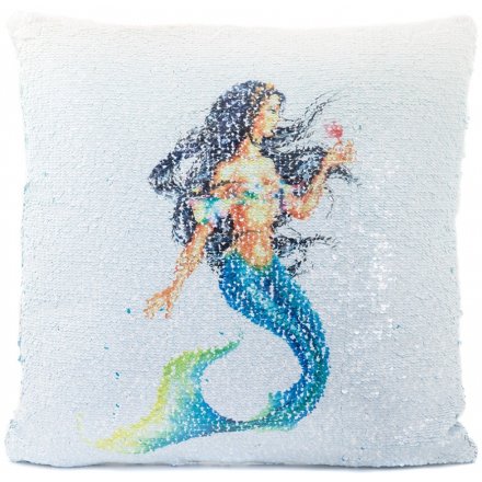 Mermaid Sequin Cushion