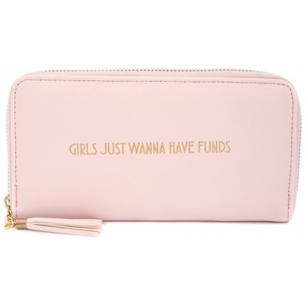 Pink Girls Just Wanna Have Funds Purse