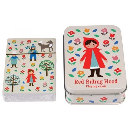 Red Riding Hood Playing Cards in Tin 