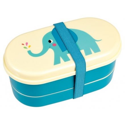 Blue Elvis The Elephant Bento Lunch Box