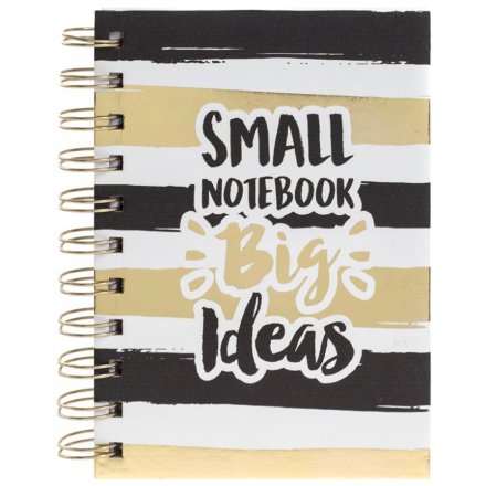 Big Ideas Gold A6 Notebook