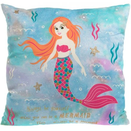 Always Be A Mermaid Cushion
