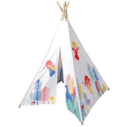 A 154cm enchanted forest play teepee for kids
