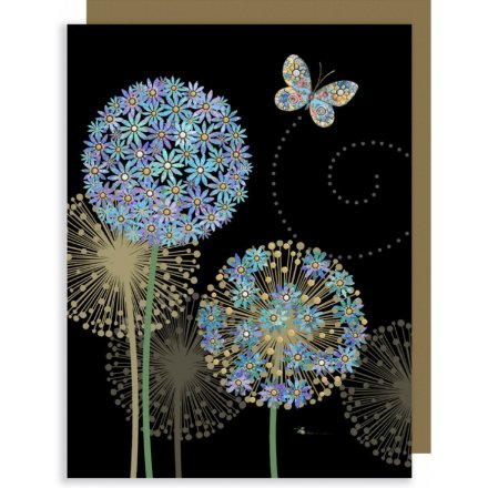 Colourful Dandelion Card and Envelope 
