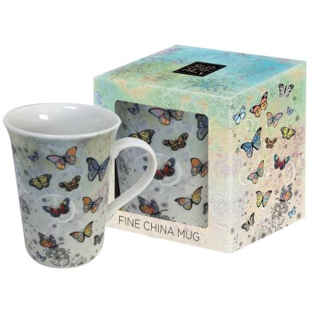 Art Butterflies Mug In Gift Box