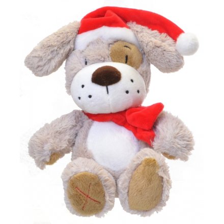Toggles Xmas Puppy Toy 8in