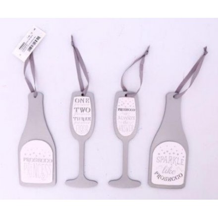 Assorted Hanging Prosecco Tags 