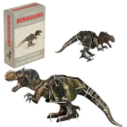  With the colder days drawing in now, stay indoors and build a cool dinosaur 