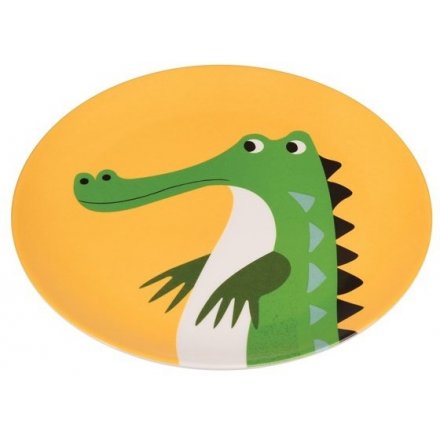 Childrnes Plate - Crocodile 