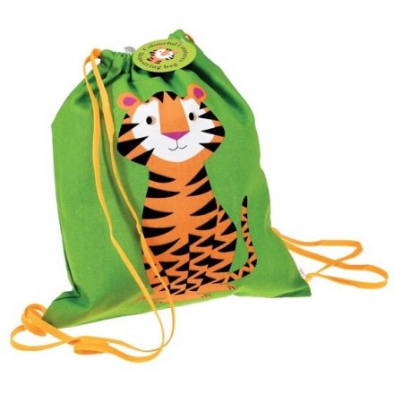  Get your little one packed and ready for school with the help of this Colourful Creatures drawstring bag 