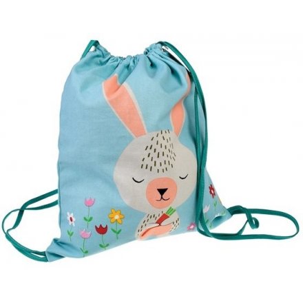 Get your little one packed and ready for school with the help of this Daisy the Rabbit drawstring bag 