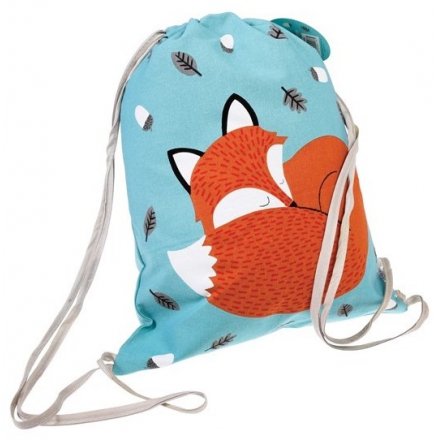 Get your little one packed and ready for school with the help of this Rusty the Fox drawstring bag 