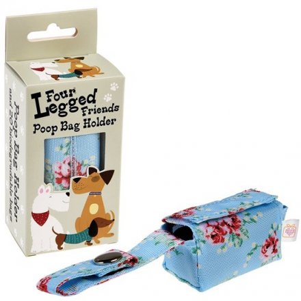  Hold onto your doggie bags discreetly and stylishly with this chic hanging floral pattered baggy holder 