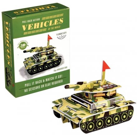 From the fun and creative minds of REX international is this make your own tank kit
