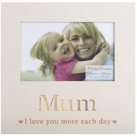 Light Up Plaque & Photo Frame - Mum