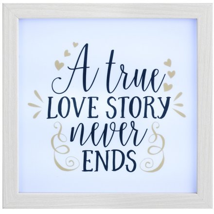 A True Love Story - Illuminating Frame