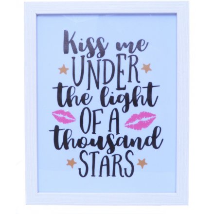 Kiss Me Under The Stars - Illuminating Frame