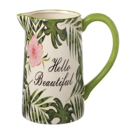 Ceramic Flamingo Jug