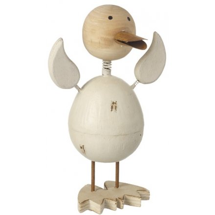 Wobbly Wooden Duck