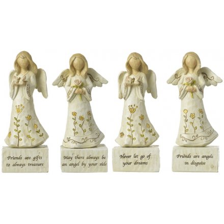 Assorted Resin Angel Figures