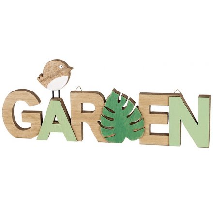Green Garden Plaque