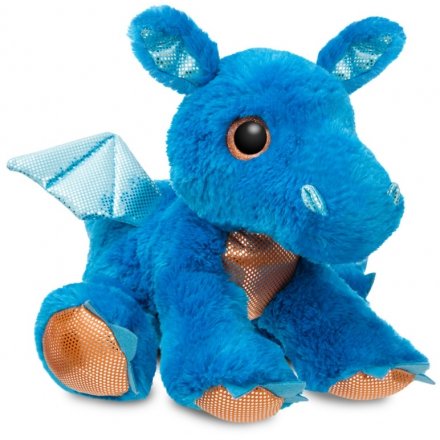 Flash Blue Dragon 12 inch Soft Toy