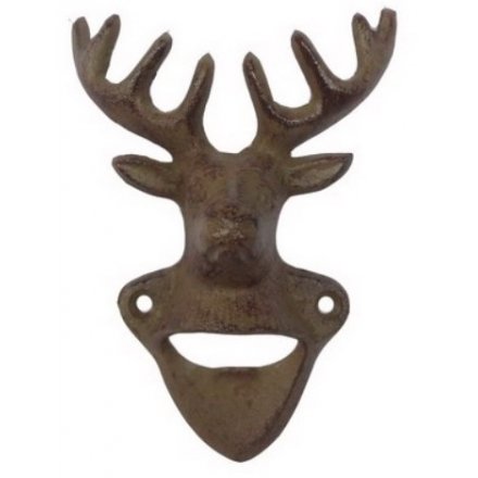 Stag Cast Iron Bottle Opener