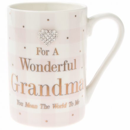 Mad Dots Grandma Fine China Mug