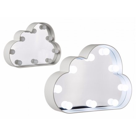 LED Cloud Mirror 28cm