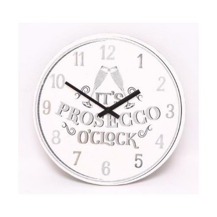 Prosecco Clock