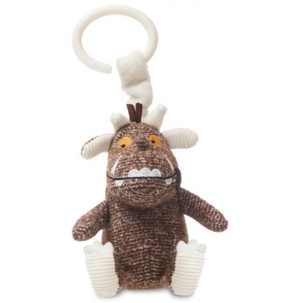A soft to the touch baby pram toy, in a fun and popular Gruffalo look 