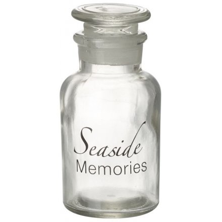 Seaside Memories Glass Bottle