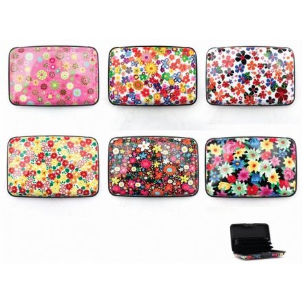 Floral Credit Card Cases, 6ass