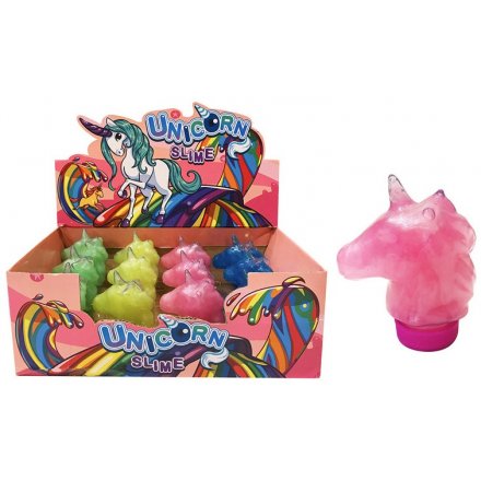 Unicorn Slime Toy, 4 Assorted