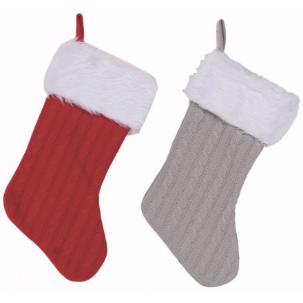 Christmas Stockings Mix 35cm