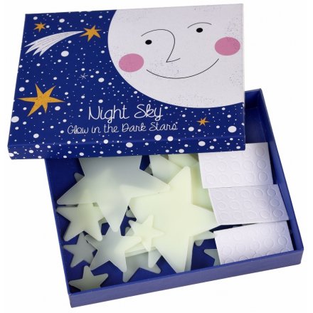  Add a fun magical glow to your little ones bedroom walls or ceiling with these plastic glow in the dark stars