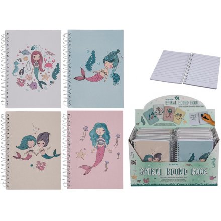 Magical Mermaid Notebook - A6