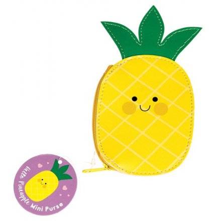Keep your loose change safe and secure in this totally fruity coin purse 