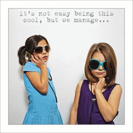 Being Cool Greeting Card