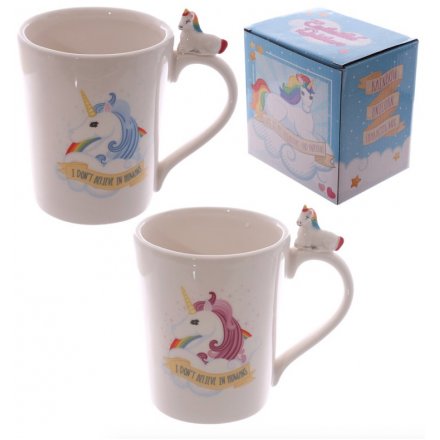 Add a splash of magic to your morning coffee with this enchanting ceramic mug 