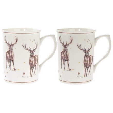 With its sweet sketched bird patterns and details, these mugs will be sure to make a lovely little gift idea at Christma