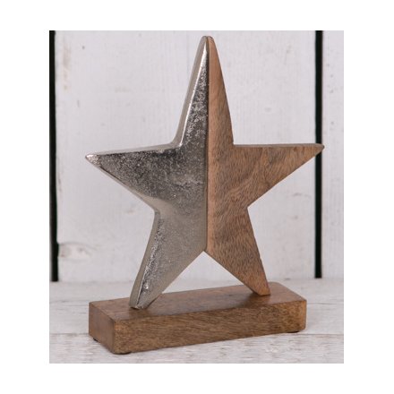 Ornamental Wooden Star - Medium