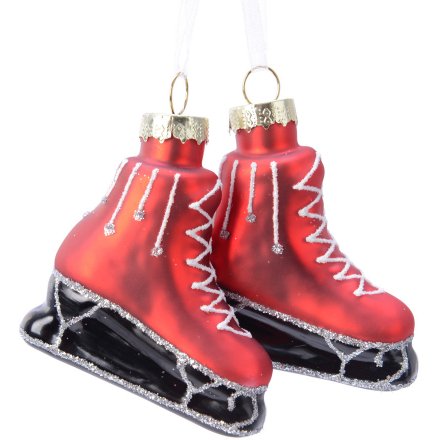 Hanging Gass Red Skates 